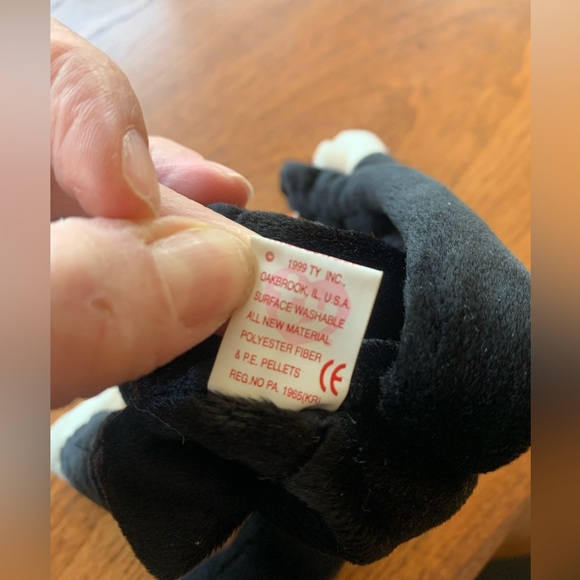Original 1999 VINTAGE Ty Beanie Baby - Mooch - Picture 4 of 6